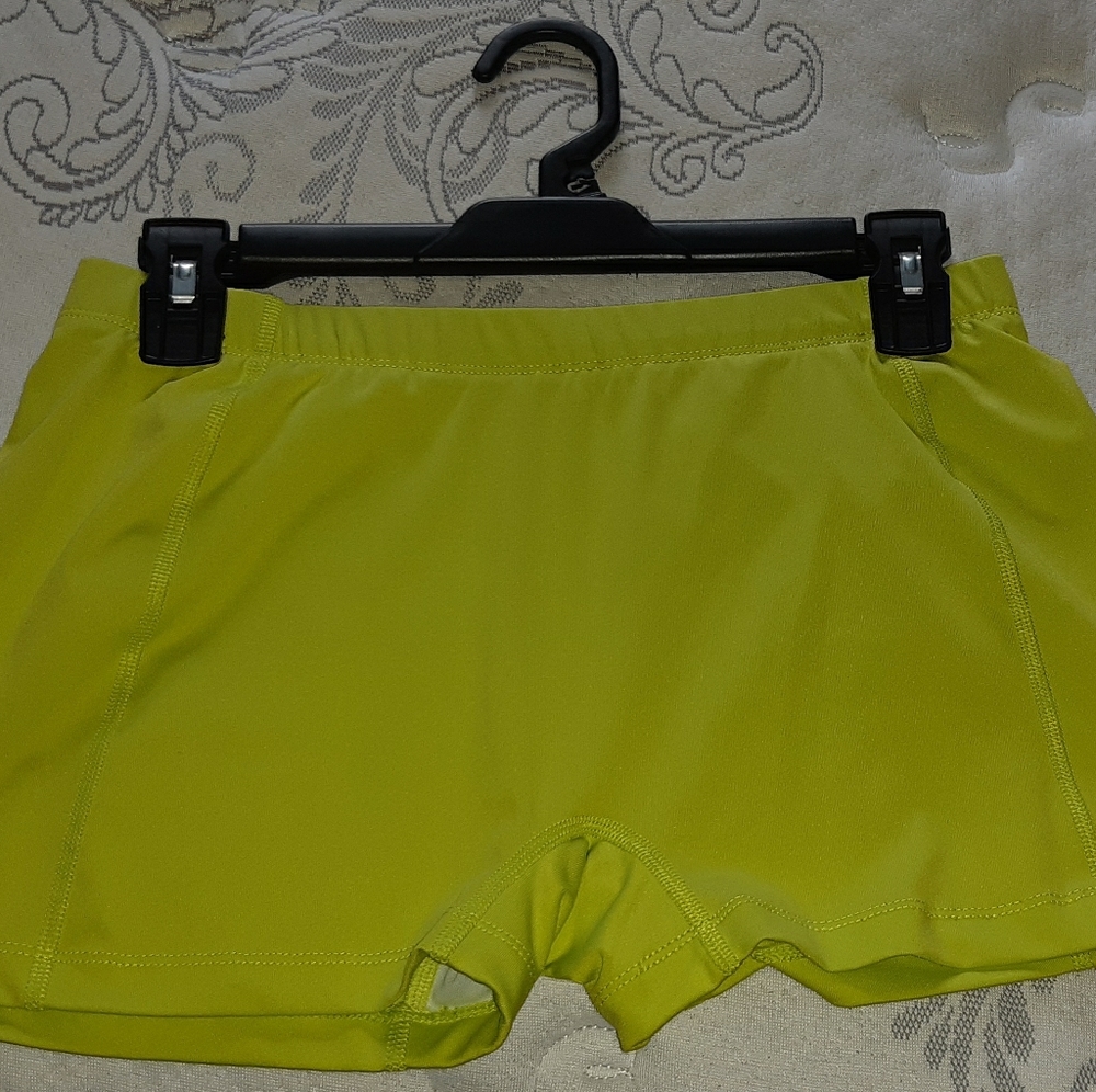 Lime Green Work-out Shorts
